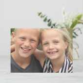 Creëer Uw eigen foto Kaart (Staand voorkant)
