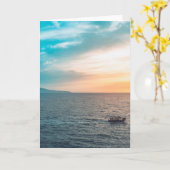 Creëer Uw eigen foto Kaart (Gele Bloem)