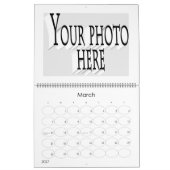 CREËER UW EIGEN FOTO KALENDER (Mar 2027)