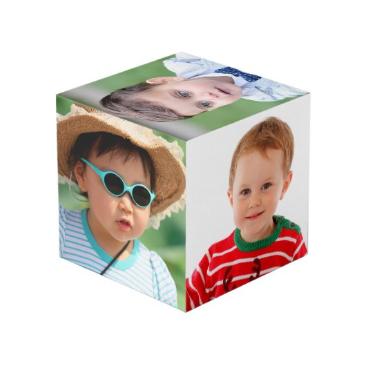 Creëer Uw eigen foto-Keepomwille Kubus (Achter hoekig)