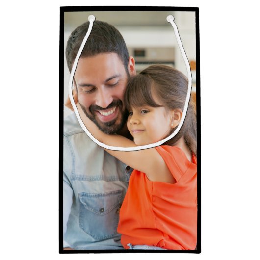 Creëer Uw eigen foto Klein Cadeauzakje (Achterkant)