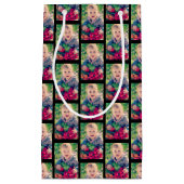 Creëer Uw Eigen Foto Kleine Gift Bag Klein Cadeauzakje (Voorkant)