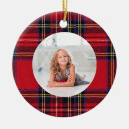 Creëer Uw eigen foto  | Koninklijk stewart Keramisch Ornament