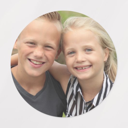 Creëer Uw eigen foto Labels (Design 1)