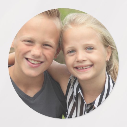 Creëer Uw eigen foto Labels (Design 1)