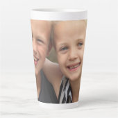 Creëer Uw eigen foto Latte Mok (Voorkant)