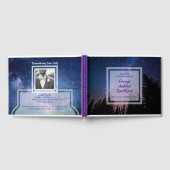 Creëer uw eigen foto Memorial Service begrafenis Gastenboek (Volledig)