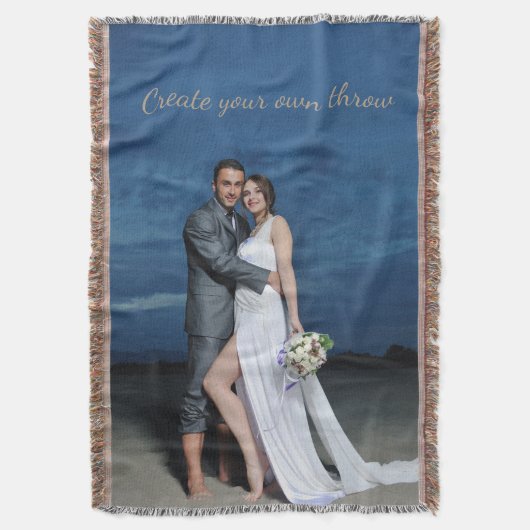 Creëer Uw eigen foto-mijn Deken (Voorkant Verticaal)