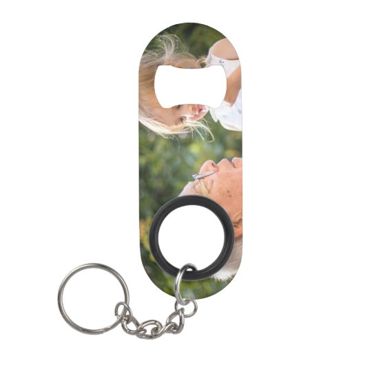 Creëer Uw eigen foto Mini Flessenopener (Voorkant)