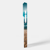 Creëer Uw Eigen Foto Modern Aangepaste iPhone Case (Achterkant / Links)