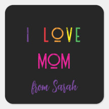 Creëer uw eigen foto Moederdag cadeau - Ik hou van
