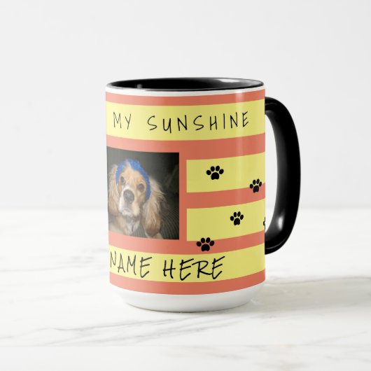 Creëer Uw eigen foto-Mok Mok (Voorkant rechts)