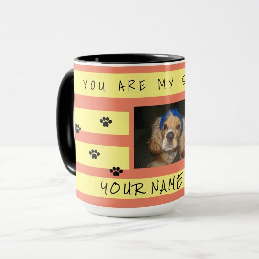 Creëer Uw eigen foto-Mok Mok (Voorkant links)