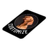 Creëer Uw eigen foto of Afbeelding en tekst Magneet (Linkerzijde)