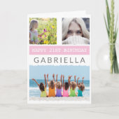 Creëer uw eigen foto om het even welke ouderdag co kaart (Voorkant)