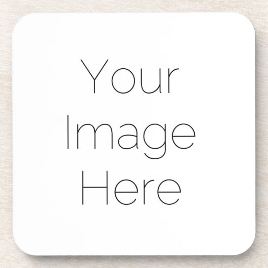 Creëer uw eigen foto onderzetter plastiek (Voorkant)