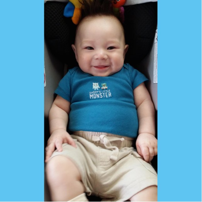 Creëer Uw eigen foto-opname Staand Fotobeeldje (Voorkant)