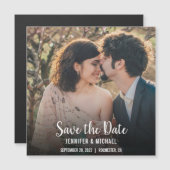 Creëer uw eigen foto opslaan Magische Datum kaart (Voorkant / Achterkant)