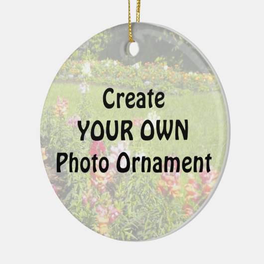 Creëer uw eigen foto Ornament (Links)