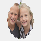 Creëer Uw eigen foto Ornament Kaart (Links)