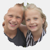 Creëer Uw eigen foto Ornament Kaart (Achterkant)