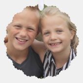 Creëer Uw eigen foto Ornament Kaart (Voorkant)