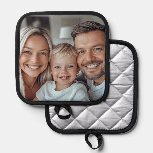 Creëer Uw eigen foto Pannenlap (Voorkant / Achterkant)
