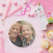 Creëer Uw eigen foto Papieren Bordje (Feest)