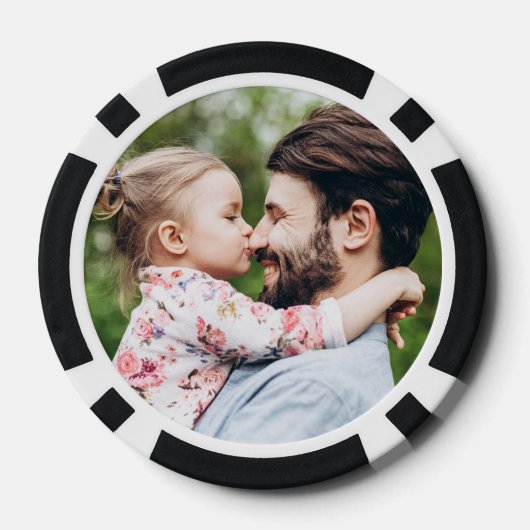 Creëer Uw eigen foto Poker Chips (Achterkant)