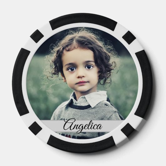 Creëer Uw eigen foto Poker Chips (Achterkant)