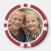 Creëer Uw eigen foto Poker Chips (Voorkant)
