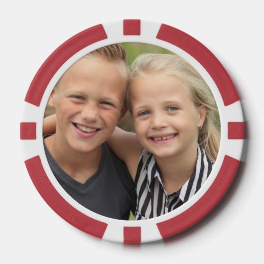 Creëer Uw eigen foto Poker Chips (Voorkant)