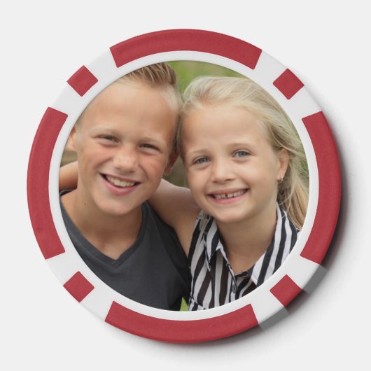Creëer Uw eigen foto Poker Chips (Achterkant)