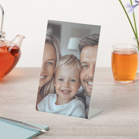 Creëer Uw eigen foto Reclamebord Met Voetstuk (Insitu)