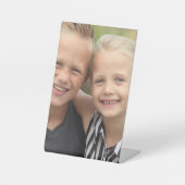 Creëer Uw eigen foto Reclamebord Met Voetstuk (Voorkant)