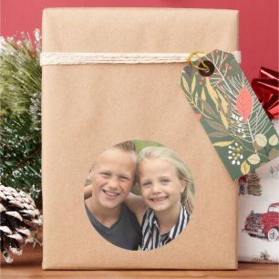 Creëer Uw eigen foto Ronde Sticker