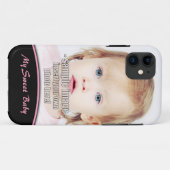 Creëer Uw eigen foto Roze Edge iPhone5 Case-Mate iPhone Case (Achterkant (horizontaal))