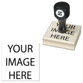 Creëer Uw eigen foto Rubberstempel (Gestempeld)