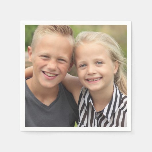 Creëer Uw eigen foto Servet (Voorkant)