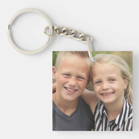 Creëer Uw eigen foto Sleutelhanger (voorkant)