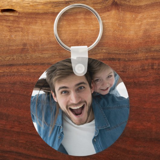 Creëer Uw eigen foto Sleutelhanger (Voorkant)