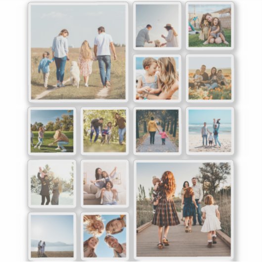 Creëer Uw eigen foto Sticker (Voorkant)