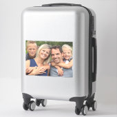 Creëer Uw eigen foto Sticker (Koffer)