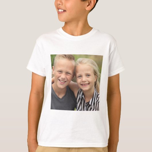 Creëer Uw eigen foto T-shirt (Voorkant)
