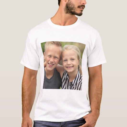 Creëer Uw eigen foto T-shirt (Voorkant)