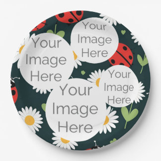 creëer uw eigen foto tekst lieveheersbeestje lieve papieren bordje