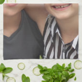 Creëer Uw eigen foto Theedoek (Gevouwen)