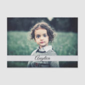 Creëer Uw eigen foto Tissuepapier (Voorkant)