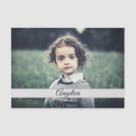 Creëer Uw eigen foto Tissuepapier (Voorkant)