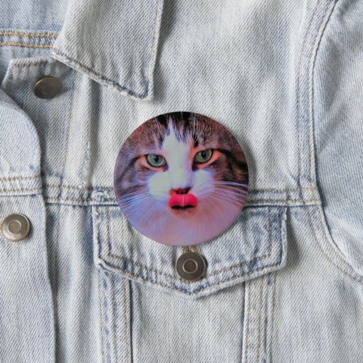 Creëer Uw eigen foto toevoegen Aangepast personali Ronde Button 7,6 Cm (In situ)